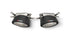Scorpion 170 x 120mm Carbon Fibre Ascari RS Trims (pair) - Audi RS6 C7