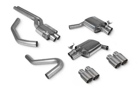 Scorpion Non-Resonated Half System - Audi S4 B9