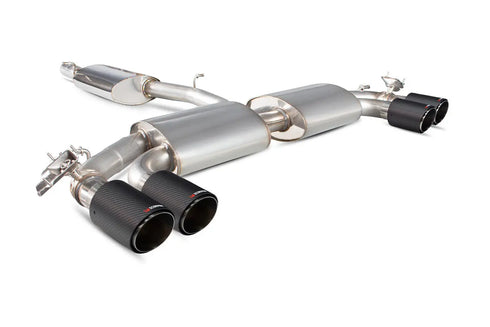 Scorpion Exhausts Resonated GPF-back system with electronic valves - SQ2 - 2019 - SAU090CF Scorpion Exhausts