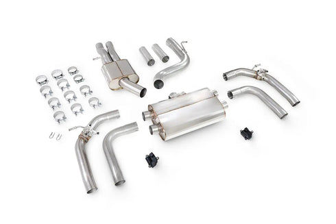 Scorpion Exhausts Resonated Cat/GPF-back system with valves Valved - RS3 8Y Saloon - 2021 - SAU115 Scorpion Exhausts