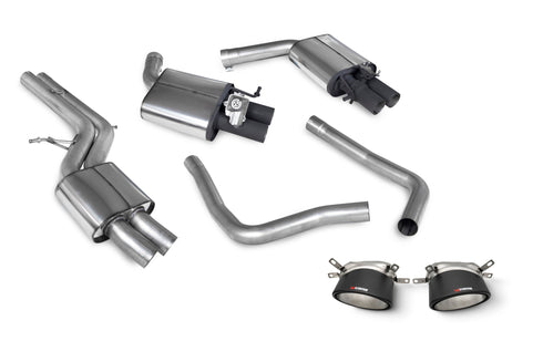 Scorpion Half System with Trims - Audi RS7 C7
