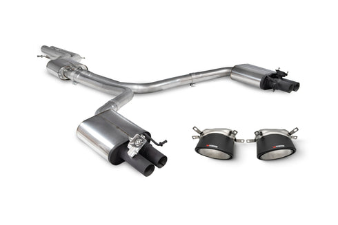Scorpion Half System with Trims - Audi RS7 C7