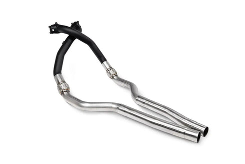 Scorpion Exhausts De-cat Downpipes with Large Bore Front Pipes RS7 C7 2012 - SAUC087 Scorpion Exhausts