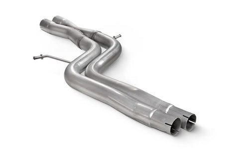 Scorpion Exhausts Original centre silencer delete with x-pipe S4 3.0 TFSI V6 Quattro & Avant B8/B8.5 2009 - SAUP106 Scorpion Exhausts