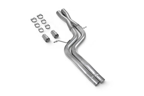 Scorpion Exhausts Original centre silencer delete with x-pipe S4 3.0 TFSI V6 Quattro & Avant B8/B8.5 2009 - SAUP106 Scorpion Exhausts