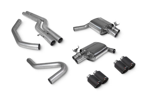 Scorpion Non-Resonated Half System - Audi S4 B9