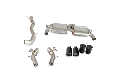 Scorpion Exhausts Non-res GPF-back system with electronic valves - SQ2 - 2019 - SAUS090CF Scorpion Exhausts