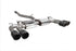 Scorpion Exhausts Non-resonated cat/gpf-back system with valves Valved S3 Saloon 8V 2013 - SAUS096CF Scorpion Exhausts