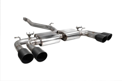 Scorpion Exhausts Non-resonated cat/gpf-back system with valves Valved S3 Saloon 8V 2013 - SAUS096C Scorpion Exhausts