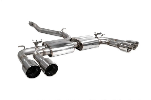 Scorpion Exhausts Non-resonated cat/gpf-back system with valves Valved S3 Saloon 8V 2013 - SAUS096 Scorpion Exhausts
