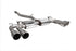 Scorpion Exhausts Non-resonated cat/gpf-back system with valves Valved S3 Saloon 8V 2013 - SAUS096 Scorpion Exhausts