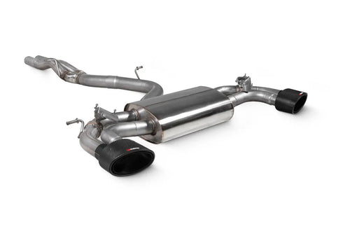 Scorpion Exhausts Non-res cat-back system with valves Valved RS3 8V Pre-Facelift 2015 - SAUS106CF Scorpion Exhausts
