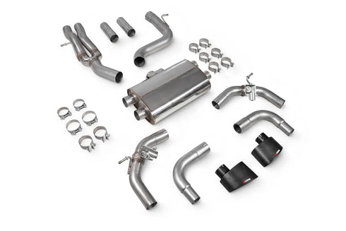 Scorpion Exhausts Non-res cat-back system with valves Valved RS3 8V Pre-Facelift 2015 - SAUS106CF Scorpion Exhausts