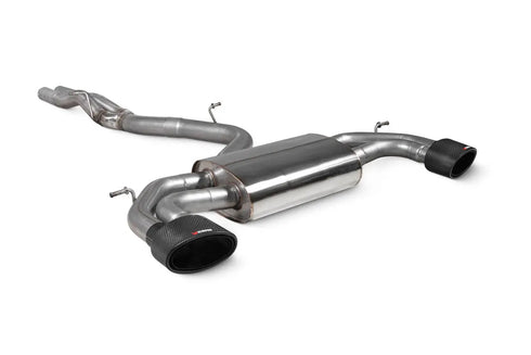 Scorpion Exhausts Non-res cat-back system without valves Non-valved RS3 8V Pre-Facelift 2015 - SAUS107CF Scorpion Exhausts