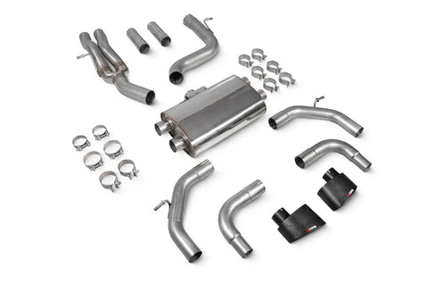 Scorpion Exhausts Non-res cat-back system without valves Non-valved RS3 8V Pre-Facelift 2015 - SAUS107CF Scorpion Exhausts