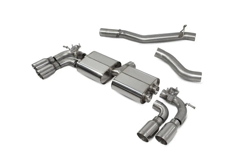 Scorpion Exhausts Non-resonated cat/gpf-back system with valves Valved S3 3-Door/Sportback 8V 2013 - SAUS108 Scorpion Exhausts