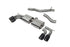 Scorpion Exhausts Non-resonated cat/gpf-back system without valves Non-valved S3 3-Door/Sportback 8V 2013 - SAUS109CF Scorpion Exhausts