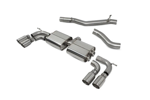 Scorpion Exhausts Non-resonated cat/gpf-back system without valves Non-valved S3 3-Door/Sportback 8V 2013 - SAUS109 Scorpion Exhausts