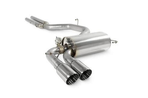 Scorpion Exhausts Non-resonated secondary cat-back system Valved RS3 8P 2011 - SAUS114 Scorpion Exhausts