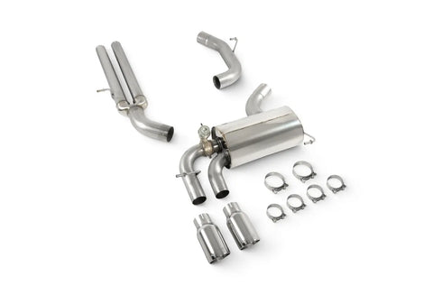 Scorpion Exhausts Non-resonated secondary cat-back system Valved RS3 8P 2011 - SAUS114 Scorpion Exhausts