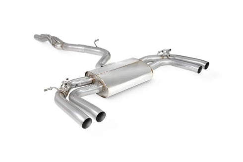 Scorpion Exhausts Non-Resonated Cat/GPF-back system with elec valves Valved - RS3 8Y Saloon - 2021 - SAUS115 Scorpion Exhausts