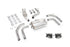 Scorpion Exhausts Non-Resonated Cat/GPF-back system without valves Non-valved - RS3 8Y Saloon - 2021 - SAUS116CF Scorpion Exhausts