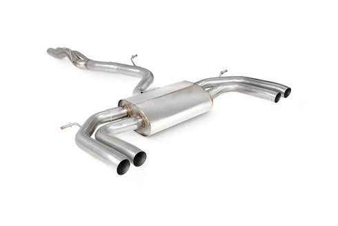 Scorpion Exhausts Non-Resonated Cat/GPF-back system without valves Non-valved - RS3 8Y Saloon - 2021 - SAUS116 Scorpion Exhausts