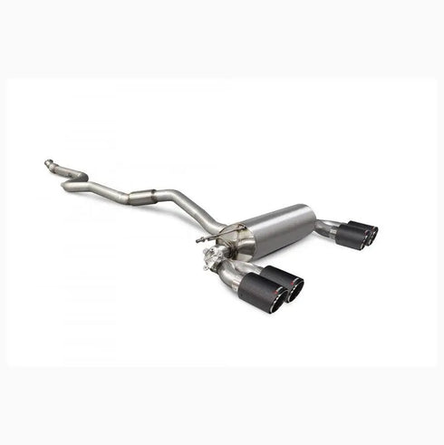 SCORPION EXHAUSTS BMW F87 M2 NON-GPF MODEL (2016 - 2018) CAT-BACK SYSTEM WITH ELECTRONIC VALVE - D&C Prestige Online LTD