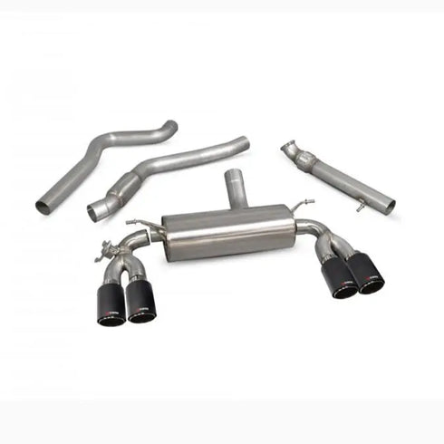 SCORPION EXHAUSTS BMW F87 M2 NON-GPF MODEL (2016 - 2018) CAT-BACK SYSTEM WITH ELECTRONIC VALVE - D&C Prestige Online LTD