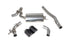 Scorpion Exhausts GPF-Back system with electronic valve - M135i xDrive (F40) GPF model - 2020 - SBM083CF Scorpion Exhausts