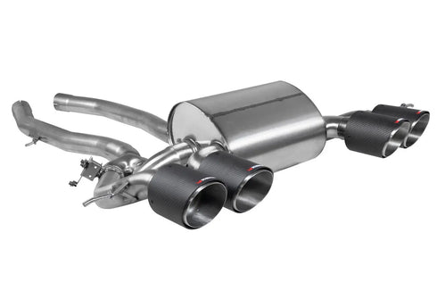 Scorpion Exhausts Half System M3 G80 / M4 G82 including Competition 2021 - SBM084CF Scorpion Exhausts