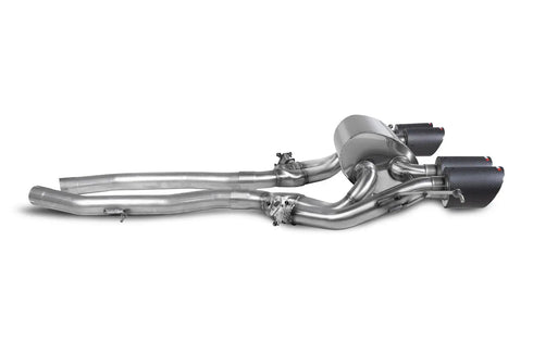 Scorpion Exhausts Half System M3 G80 / M4 G82 including Competition 2021 - SBM084CF Scorpion Exhausts