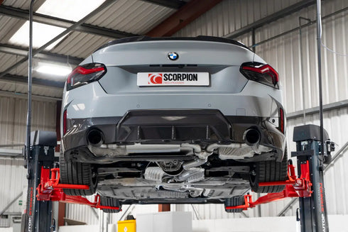 Scorpion Exhausts GPF-Back system - 220I G42 - 2022 - SBM092C Scorpion Exhausts