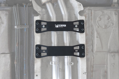 Scorpion Tunnel Brace / Exhaust Mount (Pair) - BMW E46 320/325/330