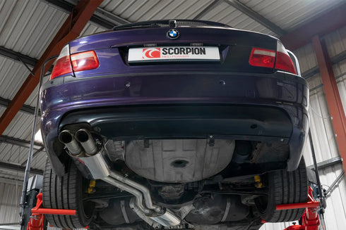 Scorpion Exhausts Cat-back System E46 320/325/330 2000 - SBM093DT Scorpion Exhausts