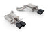 Scorpion Rear Silencers Only - BMW M5 F10