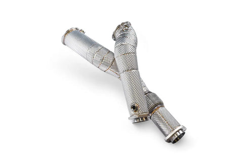 Scorpion Exhausts De-cat Downpipes - M2 G87 / M3 G80/G81 / M4 G82 including Competition & xDrive - 2021 - SBMC098 Scorpion Exhausts