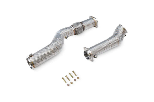 Scorpion Exhausts De-cat Downpipes - M2 G87 / M3 G80/G81 / M4 G82 including Competition & xDrive - 2021 - SBMC098 Scorpion Exhausts