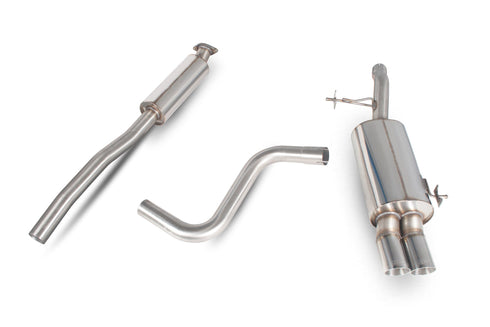 Scorpion 63.5mm/2.5 Resonated Cat-Back System - Ford Fiesta ST 180