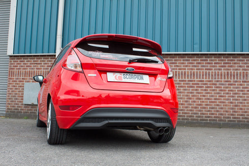 Scorpion Resonated Cat-Back System - Ford Fiesta Ecoboost (Zetec S rear valance required)