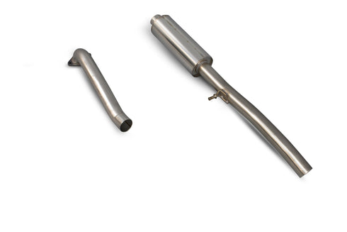 Scorpion Rear Silencer to Cat-Back Upgrade - Ford Fiesta Ecoboost 1.0T