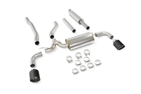 Scorpion Exhausts Resonated Cat-Back System Clubman F54 Cooper S 15-18 Non GPF Models 2015 - SMN029CF Scorpion Exhausts