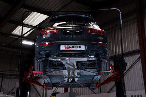 Scorpion Exhausts Resonated Cat-Back System Clubman F54 Cooper S 15-18 Non GPF Models 2015 - SMN029C Scorpion Exhausts