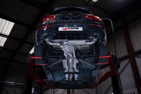 Scorpion TunR Cat-Back System - Mini Clubman F54 Cooper S 15-18 Non GPF Models