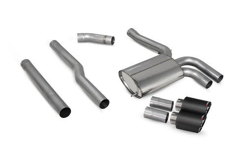 Scorpion Exhausts Non-resonated cat-back system - Mini Cooper S F55, Non GPF Model - 2014 - 2018 - SMNS020CF Scorpion Exhausts