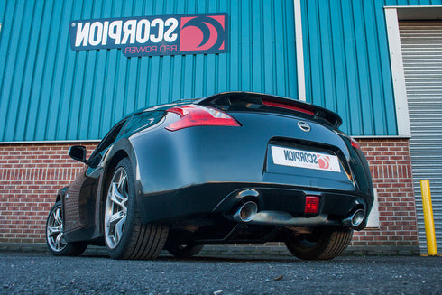 Scorpion Half System (Y-Piece Back) - Nissan 370Z Non GPF Model Only
