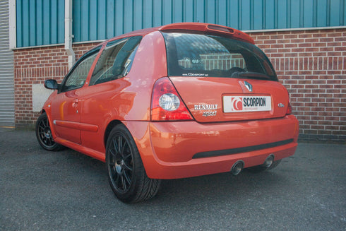 Scorpion Cat-Back System - Renault Clio MK2 2.0 182