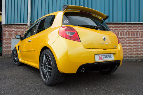 Scorpion Non-Resonated Cat-Back System - Renault Clio MK3 197 Sport 2.0 16v