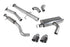 Scorpion Non-Resonated GPF Back System - Toyota GR Yaris Pre-Facelift