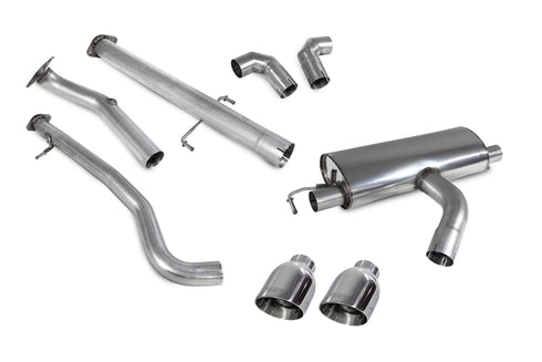 Scorpion Non-Resonated GPF Back System - Toyota GR Yaris Pre-Facelift